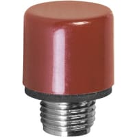 Dialight Cap, Lens, Red, 0.50 in., 15/32 in., 0.7 in., Round, High Impact Plastic