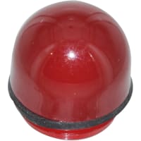 Dialight Lens; SERIES 135/081/052 LENS CAPS FOR USE WITH 081 SOCKET INDICATORS, RED