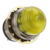 Dialight LED Panel Mount Indicators 1in DOME YELLOW