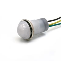 Dialight Panel Mount Indicator, Water-Tight IP67 LED, Dome GY, 8-30 VDC, 657 Series