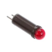 Dialight Panel Mount Indicator Red LED Cartridge .375" High Hat Fresnel 507 Series