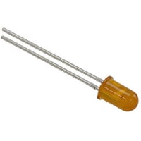 Dialight LED, 5MM, INTEGRAL RESISTOR, 5V, DIFFUSED, YELLOW