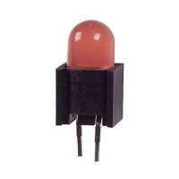 Dialight LED Circuit Board Indicator Top View 5mm Bulb Orange 7mcd