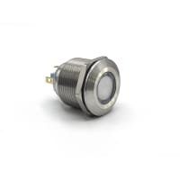 Dialight 22MM FLTPMI RGY 3VDC W/TERM