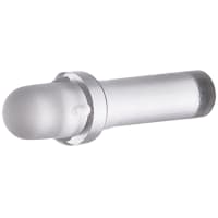 Dialight Light Pipe, Single Element, 3mm Round Domed Lens, Diffused, 0.375 in Length