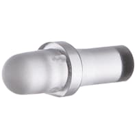 Dialight Light Pipe, Single Element, 3mm Round Domed Lens, Diffused, 0.250 in Length