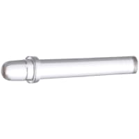 Dialight Light Pipe, Single Element, 3 mm Round Domed Lens, Water Clear, 0.625 in Length