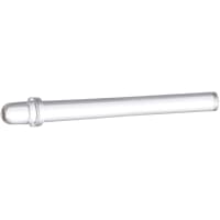 Dialight Light Pipe, Single Element, 3mm Round Domed Lens, Water Clear, 1 in Length