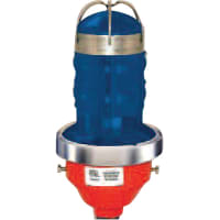 Dialight SIngle Fixture for Obstruction Beacon, L-810 LED, Blue, 240V, SafeSite Series