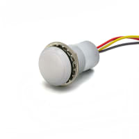 Dialight Panel Mount Indicator, Water-Tight IP67 LED, Flat RY, 8-30 VDC, 657 Series