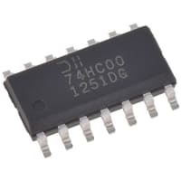 Diodes Inc 74HC Quad 2-input NAND Gate SO14