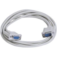 Aim Cambridge-Cinch Connectivity Solutions Cable, Data Extension, DB9 Male, DB9 Female, 10ft., UL Stds, Non Booted, For computer