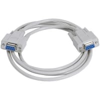 Aim Cambridge-Cinch Connectivity Solutions Cable, Data Extension, DB9 Female x2, 6ft., UL Stds, Non Booted, For computer monitor