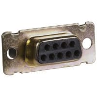 Aim Cambridge-Cinch Connectivity Solutions D-Sub Receptacle Crimp 9 Female Copper Alloy Gold