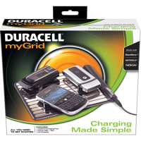 Duracell CHARGING PAD; MYGRID; CELL PHONE; MINI USB CONN; 100-240VAC