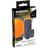 Duracell MYGRID SkIn.; Portable; iPhone; 1 Device; Length 0.9 In.; Width 3.125