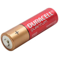 Duracell Battery, Non-Rechargeable, AA, Alkaline, Quantum Alkaline Series