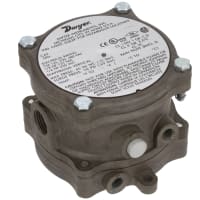 Dwyer Instruments Differential Pressure Switch, Explosion Proof, 0 .07-.15in w.c., 1950 Series