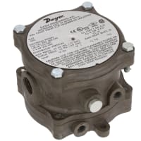 Dwyer Instruments Differential Pressure Switch, Explosion Proof, 3-11in w.c., 1950 Series