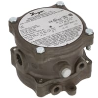 Dwyer Instruments Differential pressure switch, Deadband 0.4-1.6 w.c., 1950 Series