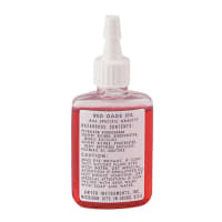 Dwyer Instruments Gauge Fluid, Red, 1-oz Dispenser Bottle