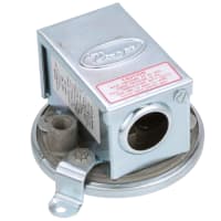 Dwyer Instruments Compact Low Differential Pressure Switch, 4.0-20.0in w.c., 1900 Series