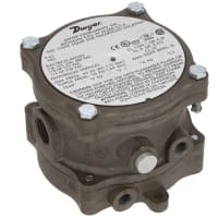 Dwyer Instruments Differential Pressure Switch, 1/8" NPT, Explosion Proof, IP54, 1950 Series