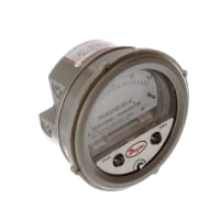 Dwyer Instruments Differential Pressure Gauge, Range 0-20" w.c., Max. Pressure 11 psi (75.8 kPa)