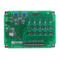 Dwyer Instruments Timer Control, 6 Channel, 10 to 35 VDC, +/- 5% Acc, DCT500ADC Series