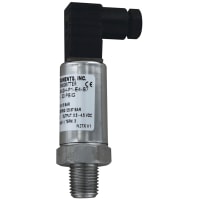 Dwyer Instruments Pressure sensor, 0-300 psig, 3 ft cable, 1-5 V, 626/628 Series