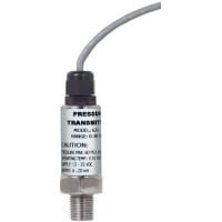 Dwyer Instruments Pressure Transmitter, 301psig, IS626 Series