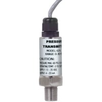 Dwyer Instruments Pressure Transmitter, 0-30psia, SS, NEMA 4X IP66, 1/4 Male NPT, M12 Conn, 4-20 mA