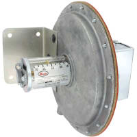 Dwyer Instruments Large Diaphragm Pressure Switch, 1638-10, 3.0-12IN w.c.