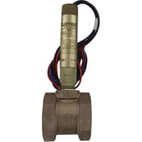 Dwyer Instruments Mini-size flow switch;brass upper and lower body;1 NPT;brass tee.