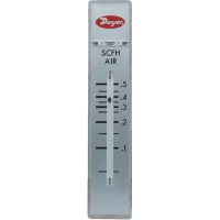 Dwyer Instruments Flowmeter, Rate-Master, 4pct Acc, 30-200 CC/Min Air, PC Body