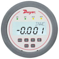 Dwyer Instruments Differential Pressure Controller, 0.25-0-0.25in w.c., DH3 Series