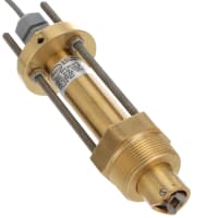 Dwyer Instruments Flow Sensor;Paddlewheel;Insertion Style;4-20mA Output;Brass Body;1.5in NPT Conn.