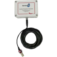 Dwyer Instruments Humidity/Temperature sensor;16ft cable;10-35VDC;0-100%;-40-140F;NEMA 4X