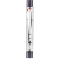 Dwyer Instruments Flowmeter;VFC;VFC-142;Acrylic;2% FS Acc;1-10 GPM water