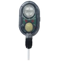 Dwyer Instruments Battery Powered Water Leak Detector; SPST NO SSR; Alarm; Adjust. Mnting Bracket