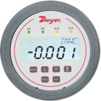 Dwyer Instruments Digital Pressure Controller, Differential, 0.25in, +/-1.5% Accuracy, DH3 Series