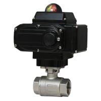 Dwyer Instruments 3/4" NEMA 4X Modulating, 24 VDC, 2-Piece NPT Stainless Steel Ball Valve