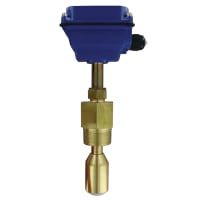 Dwyer Instruments Flow Sensor; Electromagnetic; Field Adj. Insertion; 3-10 in.; No Hot-Tap; Brass