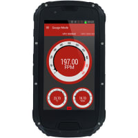 Dwyer Instruments Meter, Android Driven Universal Handheld Base Unit, Works with Wireless Sensors