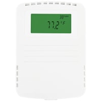 Dwyer Instruments Wall Mount Humidity/Temperature/Dew Point Transmitter;RHP-2W22-LCD;2% Acc;0-10V