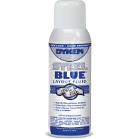 DYKEM Layout Fluid, Blue, Aerosol, 16 oz., STEEL BLUE Series