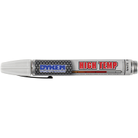 DYKEM Paint Marker, High Temp, 44, White, Medium Tip