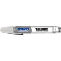 DYKEM Permanent Industrial Marker, White, Medium Tip, TUFF GUY Series