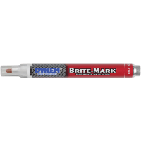 DYKEM Permanent Paint Marker, Red, Medium Tip, BRITE-MARK 916 Series