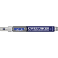 DYKEM Paint Marker, UV Marker, Permanent, Clear, Medium Tip